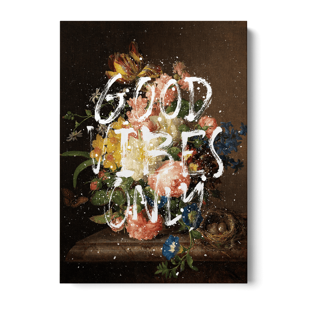 Good Vibes Only Canvas