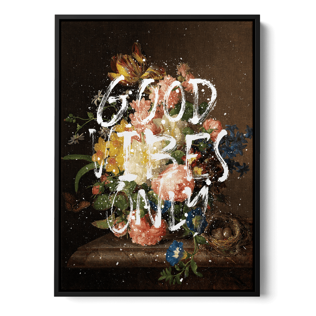 Good Vibes Only Canvas