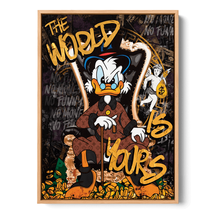 The World Is Yours Canvas