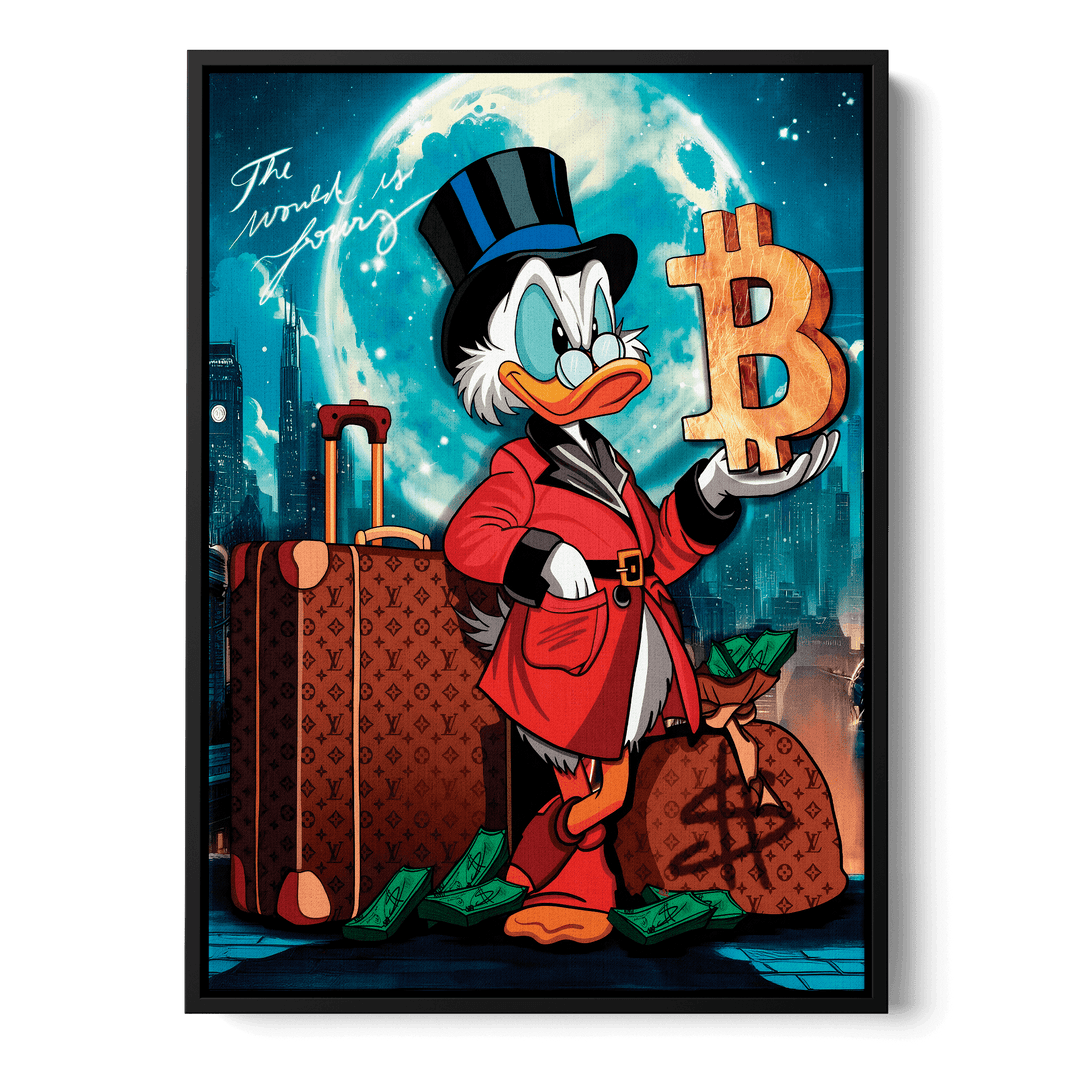 Bitcoin Tycoon Canvas