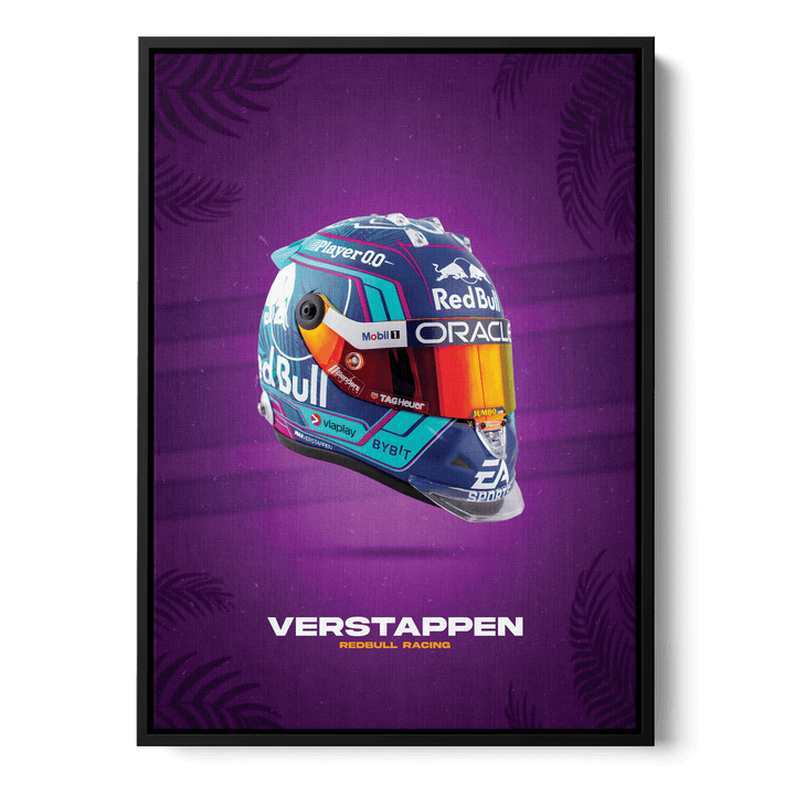Max Verstappen Formula Icons Canvas