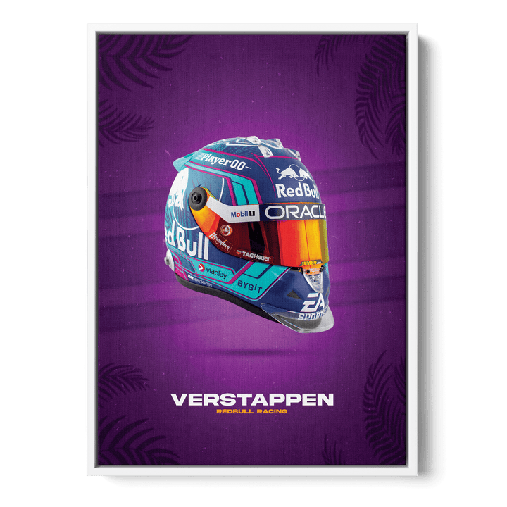 Max Verstappen Formula Icons Canvas