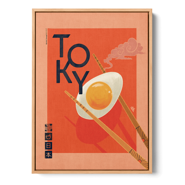 Tokyo Ramen Canvas
