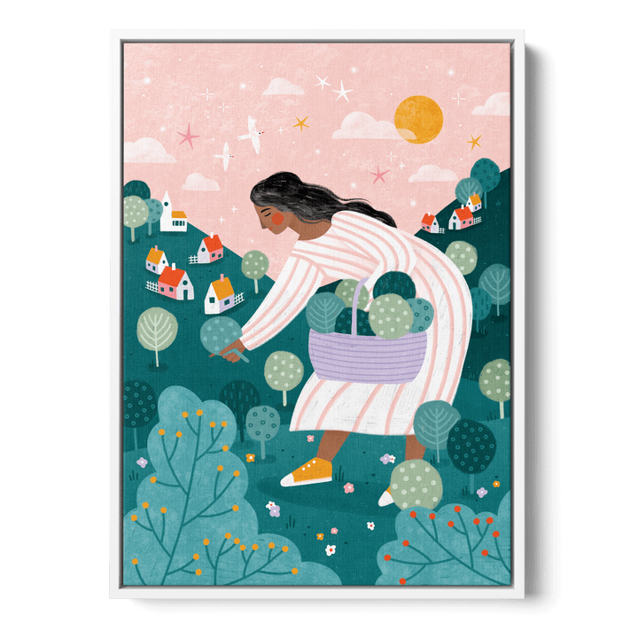Tree Picking Canvas