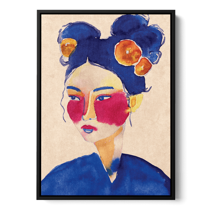 Asian Girl Canvas