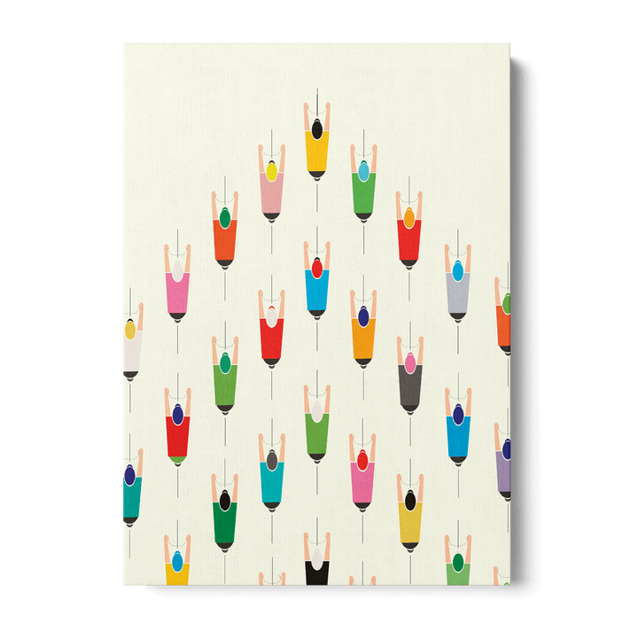 Leading The Pack Canvas