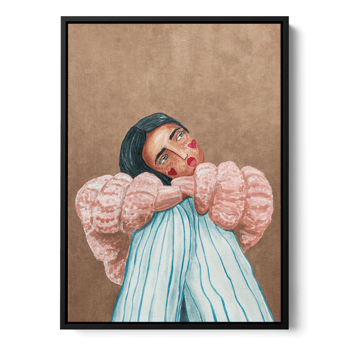 Dreaming Girl Canvas