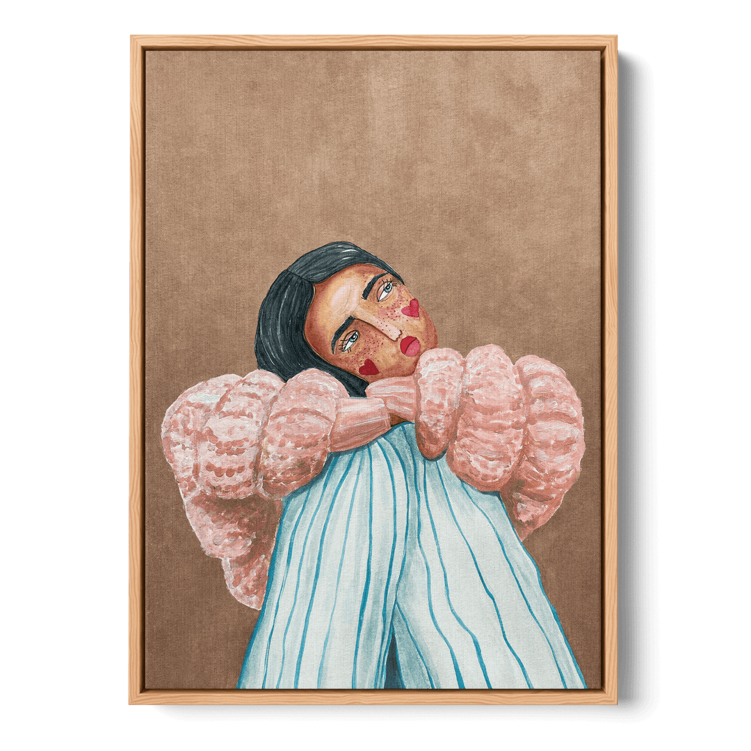 Dreaming Girl Canvas