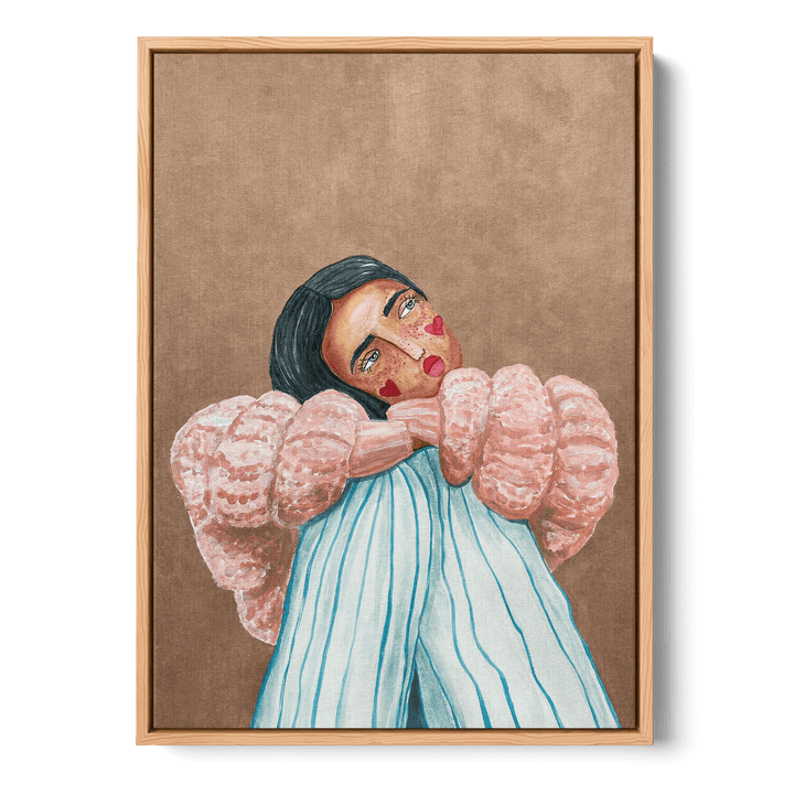 Dreaming Girl Canvas