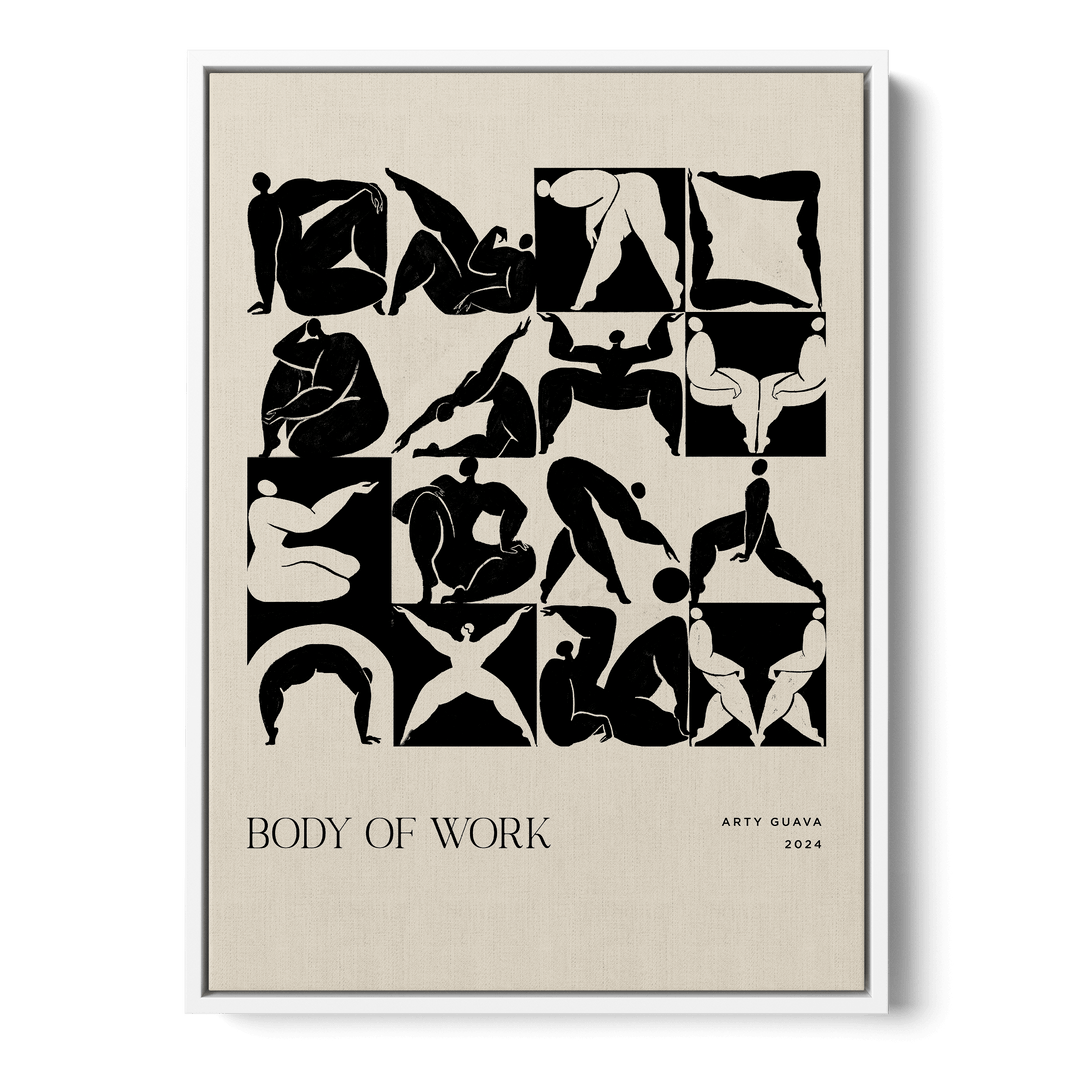Body Of Work Noir Canvas