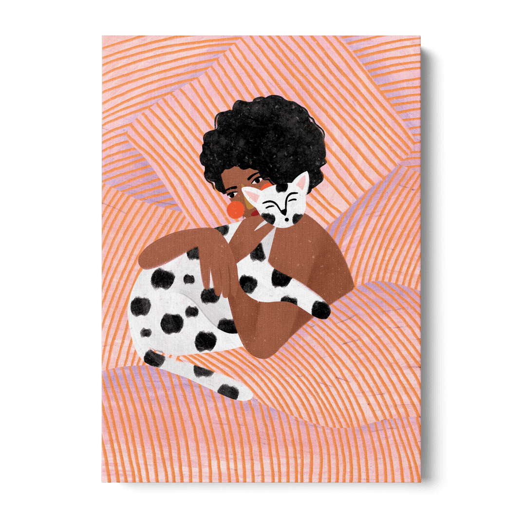 Cozy Embrace Canvas