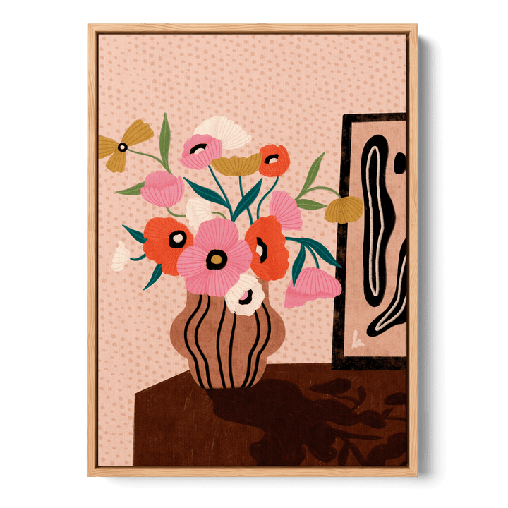 Floral Harmony Canvas