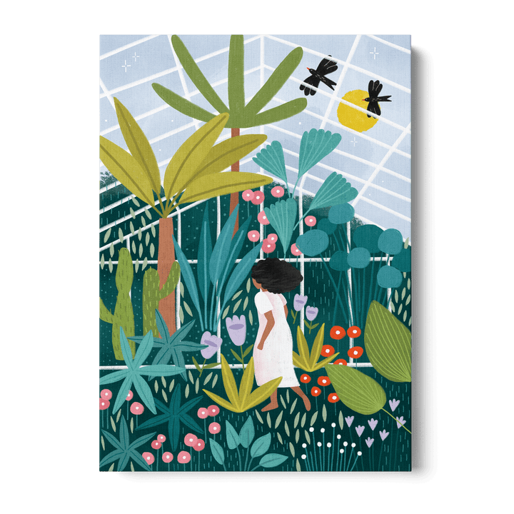 In The Green House Canvas