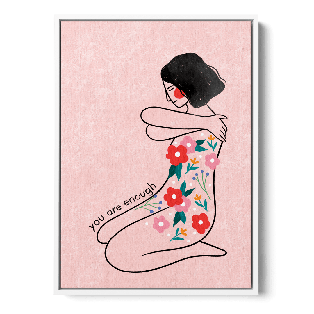 Floral Embrace Canvas