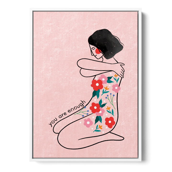 Floral Embrace Canvas