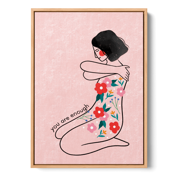 Floral Embrace Canvas