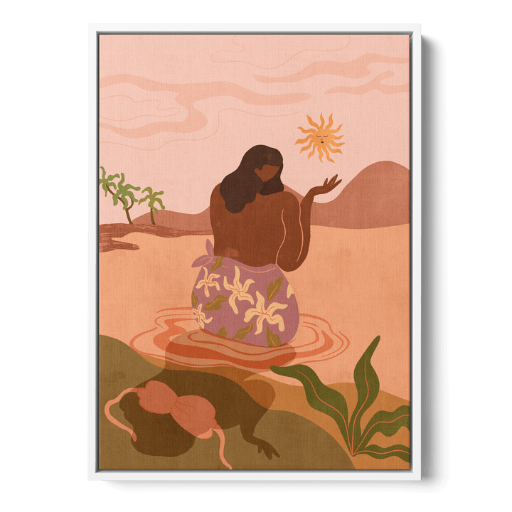 Sunlit Serenity Canvas