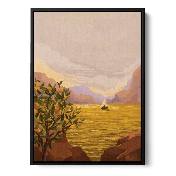 Golden Sunset Canvas