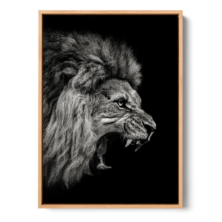 Roaring Lion Canvas