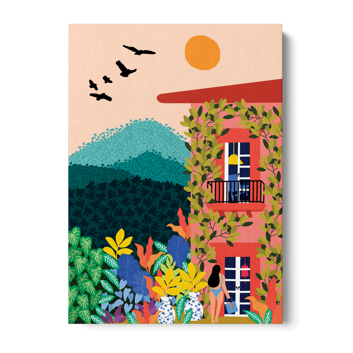 Summer House Canvas