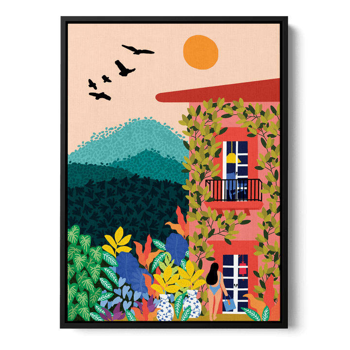 Summer House Canvas