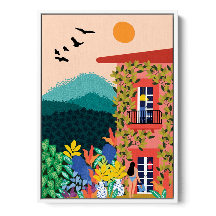 Summer House Canvas