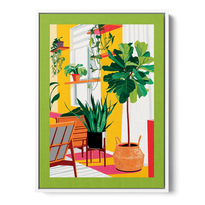 Lounge Plants Canvas