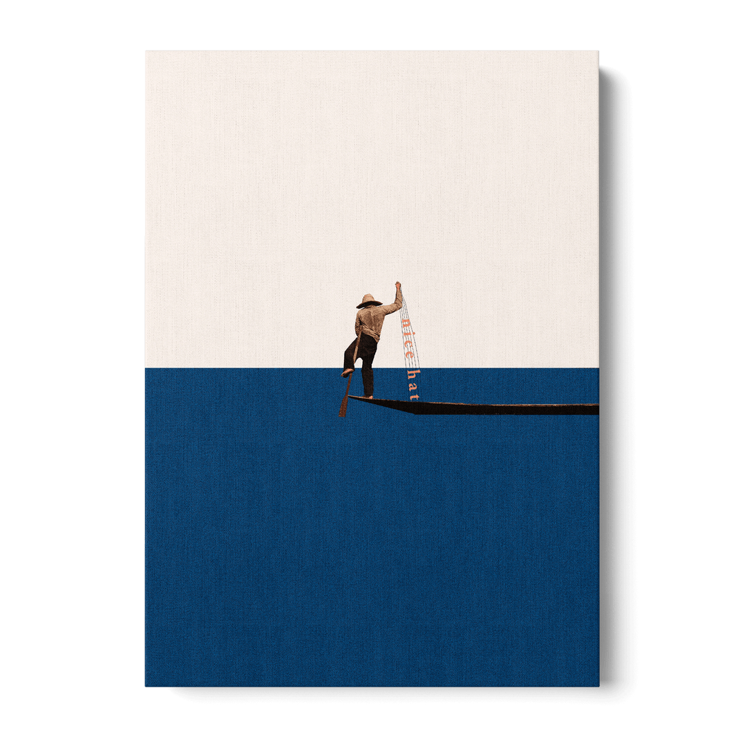 Fishing For Compliments Canvas