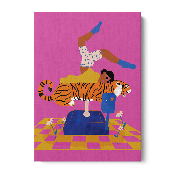 Put A Tiger In Your Heart Canvas