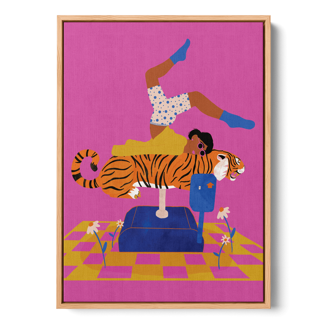 Put A Tiger In Your Heart Canvas