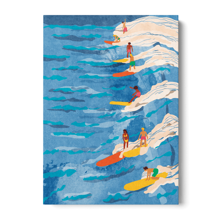 Chilled Surfing Canvas
