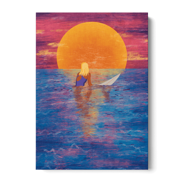 Surfer Girl Canvas