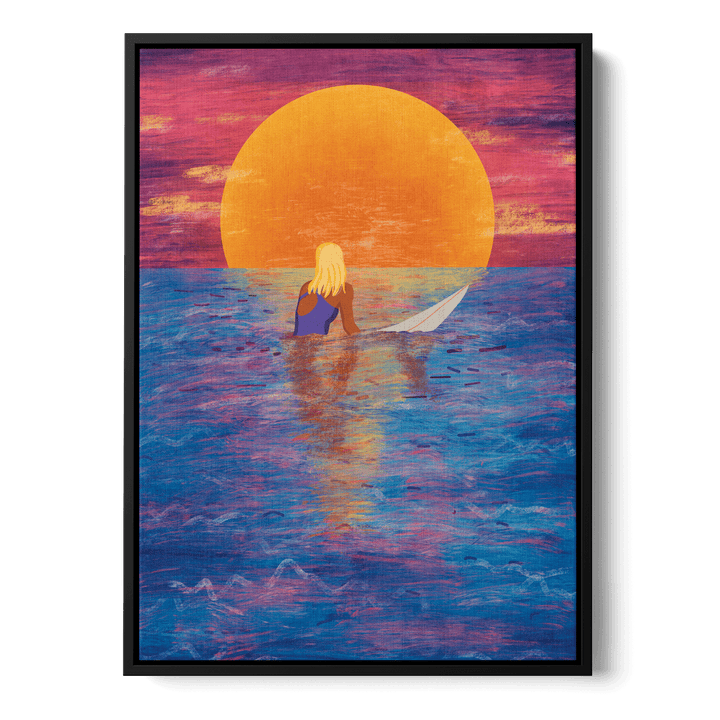 Surfer Girl Canvas
