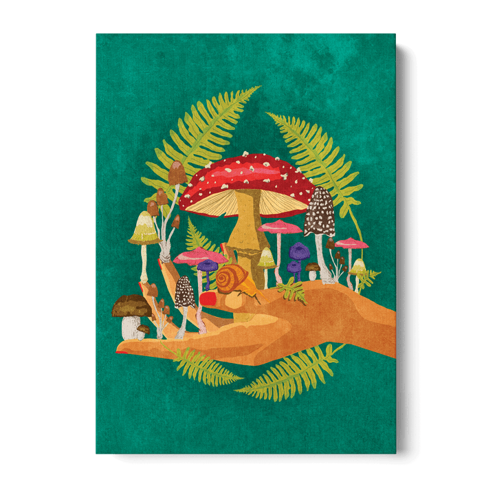My Mushroom Cosmos Canvas