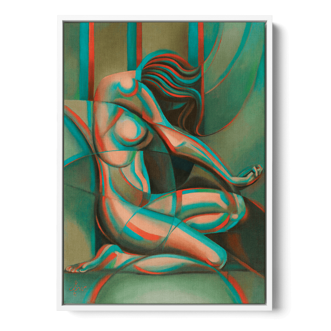 Anaglyphical Roundism Canvas