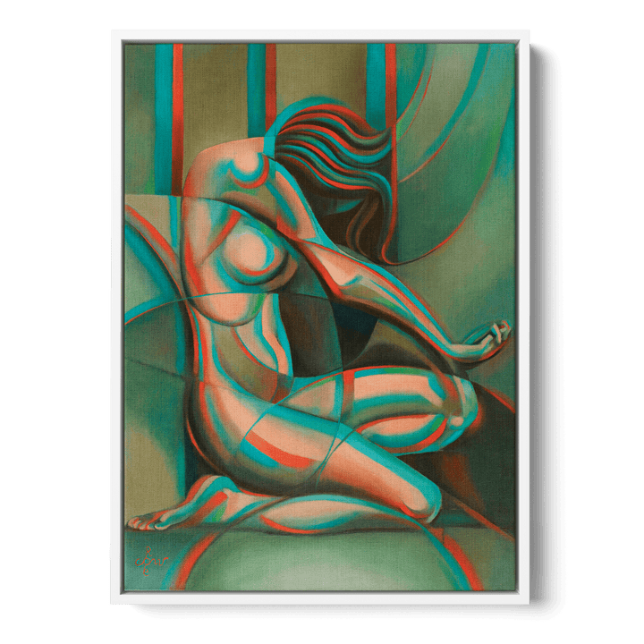 Anaglyphical Roundism Canvas