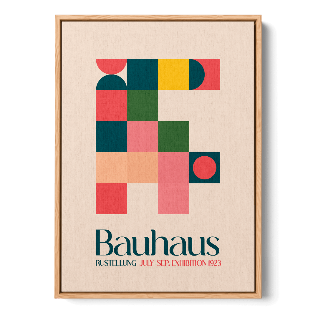 Bauhaus Kutular Canvas