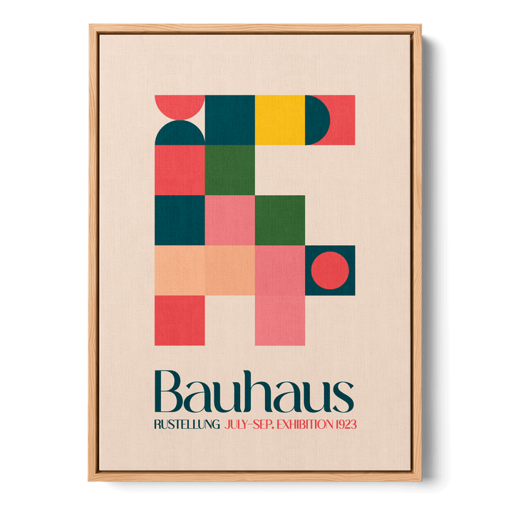 Bauhaus Kutular Canvas