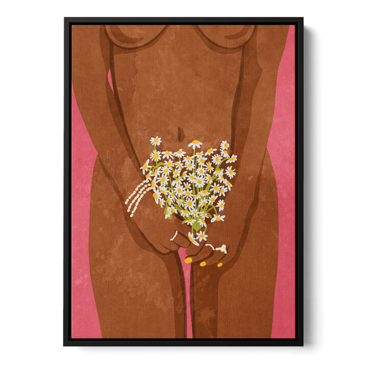 Wearing Flowers Canvas