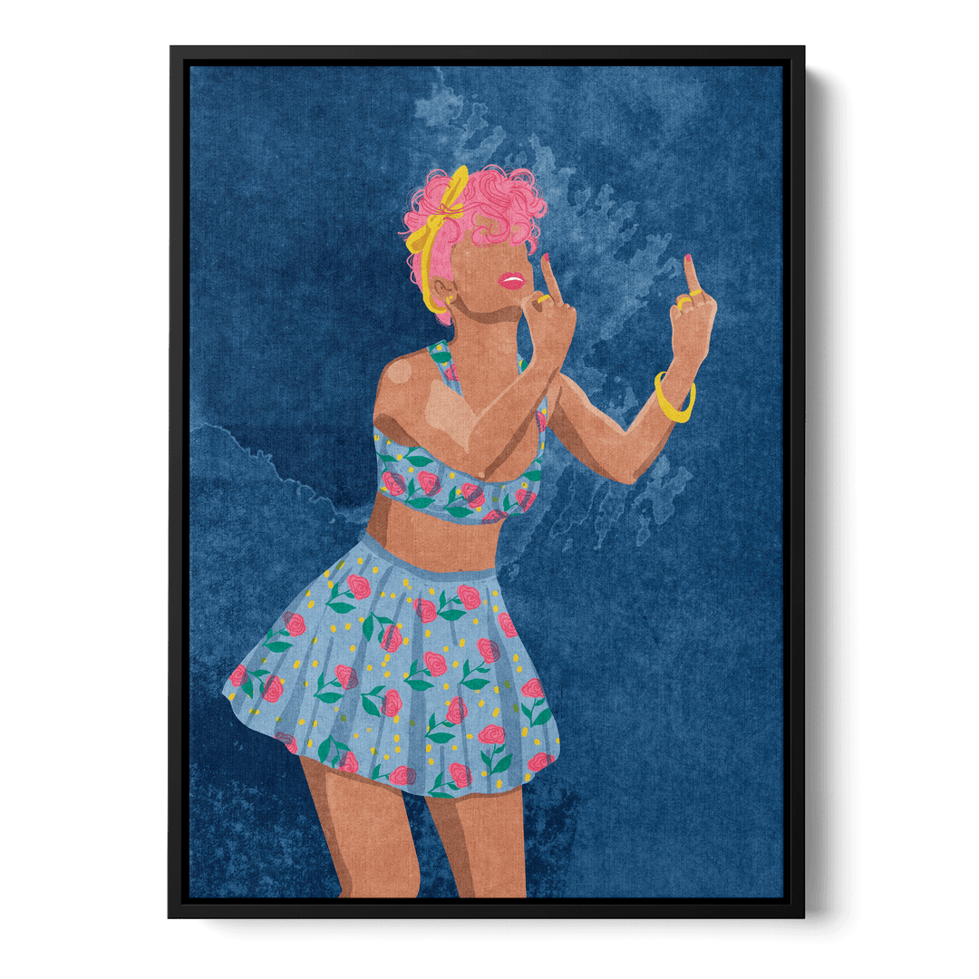 Not Your Girl Canvas