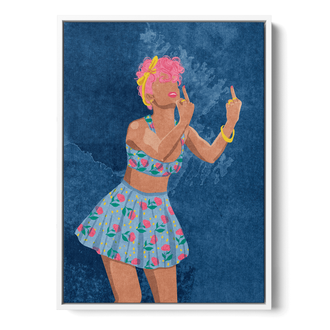 Not Your Girl Canvas