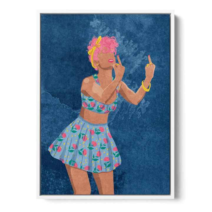 Not Your Girl Canvas
