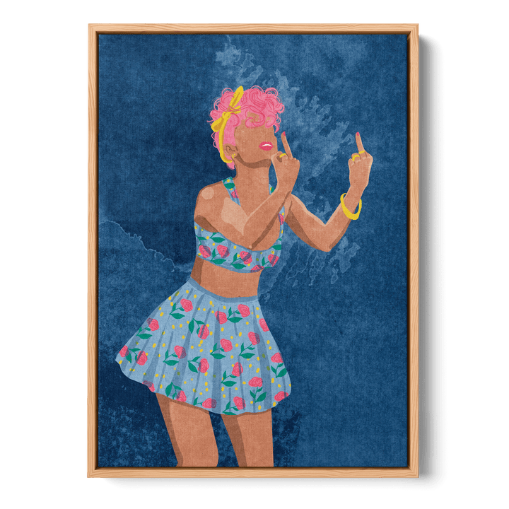Not Your Girl Canvas