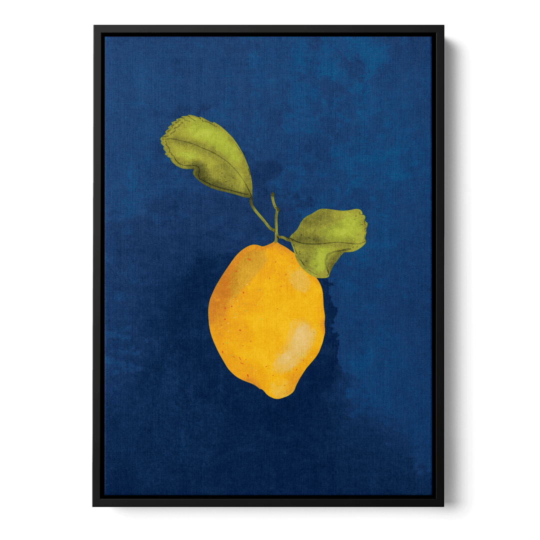 Just A Little Lemon Canvas