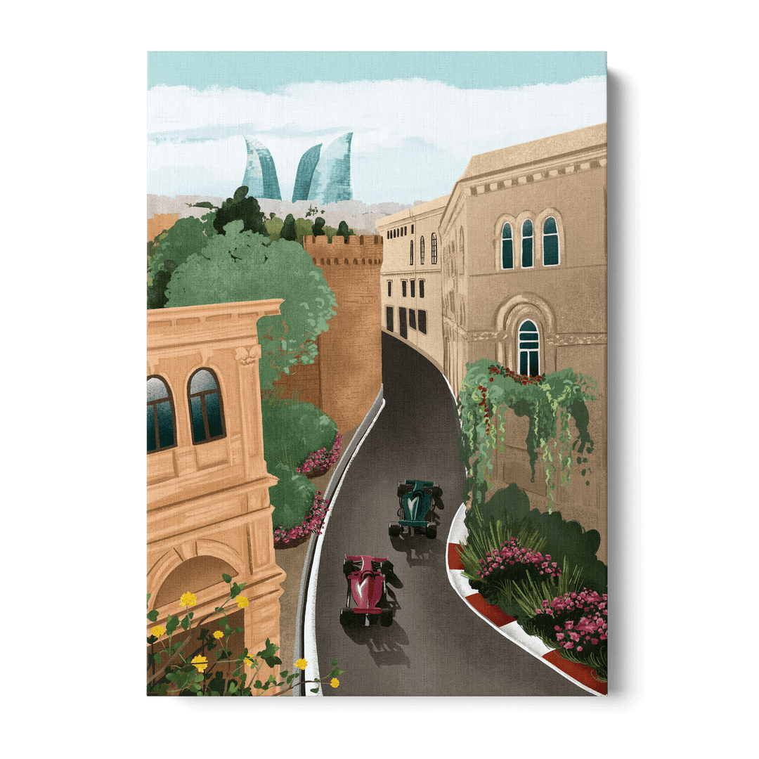 Baku Azerbeidzjan Canvas