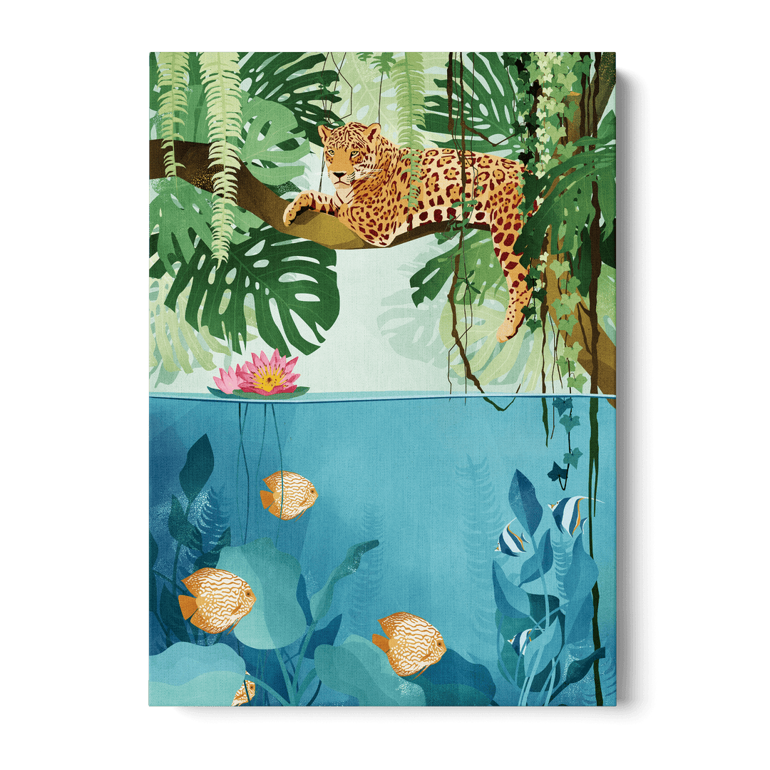 Welcome To The Jungle Canvas