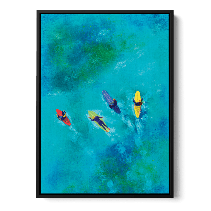 Surfer Dudes Canvas