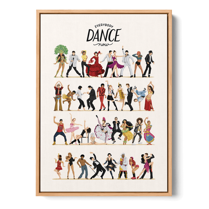 Everybody Dance Now Canvas