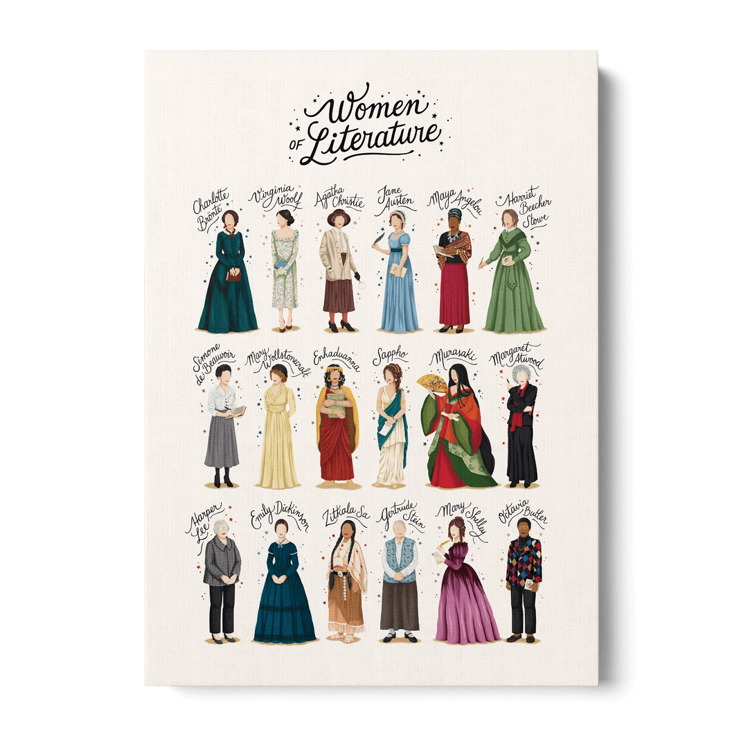 Women Of Literature Canvas