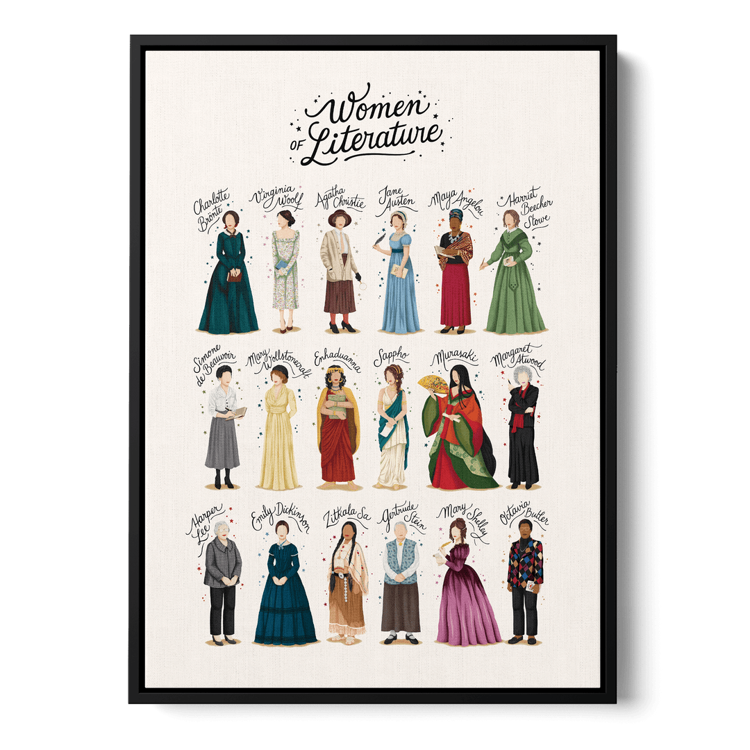 Women Of Literature Canvas